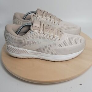 Brooks Ariel GTS 23 Shoes Womens Size 11 D Chateau Grey White Sand Road Walking